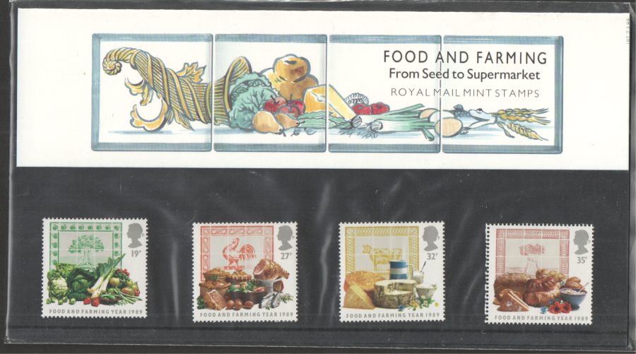 (image for) 1989 Food And Farming Royal Mail Presentation Pack 197